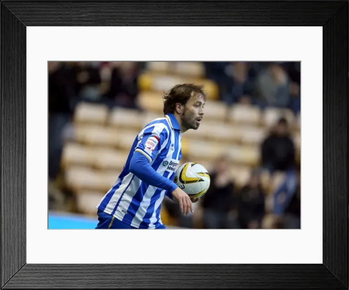 Framed Print : Inigo Calderon Throws In: Brighton & Hove Albion vs. Wolverhampton Wanderers, Npower Championship (November 10, 2012) Framed Print : Inigo Calderon Throws In: Brighton & Hove Albion vs. Wolverhampton Wanderers, Npower Championship (November 10, 2012)