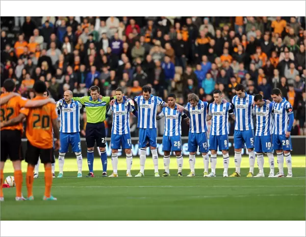 One Minute Silence: Wolves vs. Brighton & Hove Albion, Npower Championship, 10th November 2012