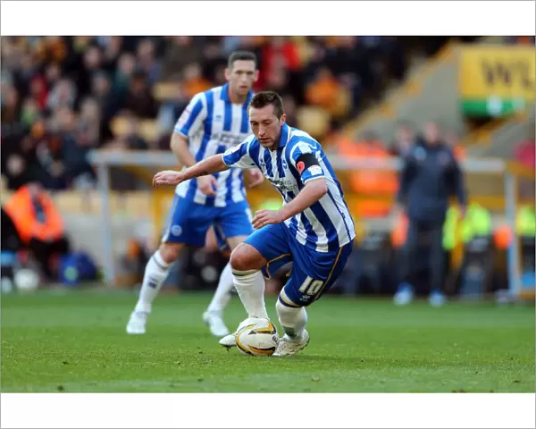 Stephen Dobbie in Action: Wolves vs. Brighton & Hove Albion, Championship Clash (November 10, 2012)