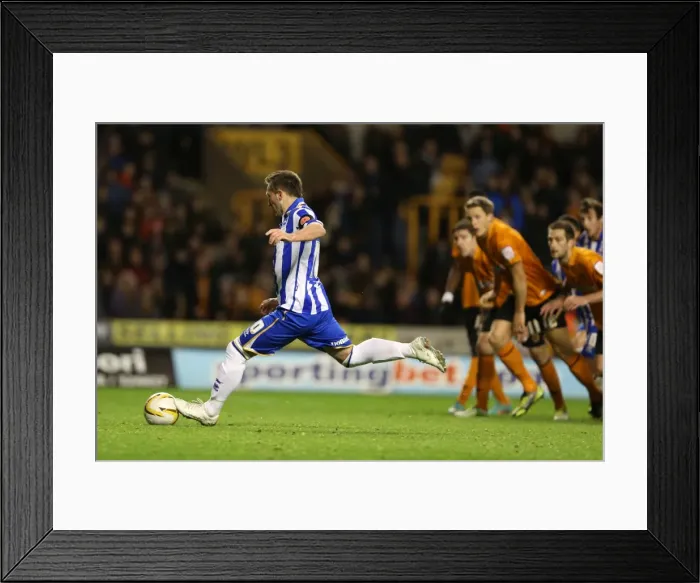 Framed Print : Stephen Dobbie's Game-Changing Penalty: Brighton & Hove Albion's Thrilling Comeback against Wolverhampton Wanderers in Npower Championship (November 10, 2012) Framed Print : Stephen Dobbie's Game-Changing Penalty: Brighton & Hove Albion's Thrilling Comeback against Wolverhampton Wanderers in Npower Championship (November 10, 2012)