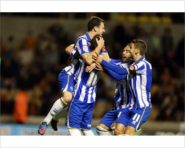 Stephen Dobbie's Penalty: Brighton & Hove Albion Take 3-2 Lead Over Wolverhampton Wanderers (November 10, 2012)