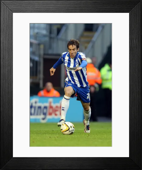 Framed Print : Brighton & Hove Albion vs. Wolves: 2012-13 Away Game Framed Print : Brighton & Hove Albion vs. Wolves: 2012-13 Away Game