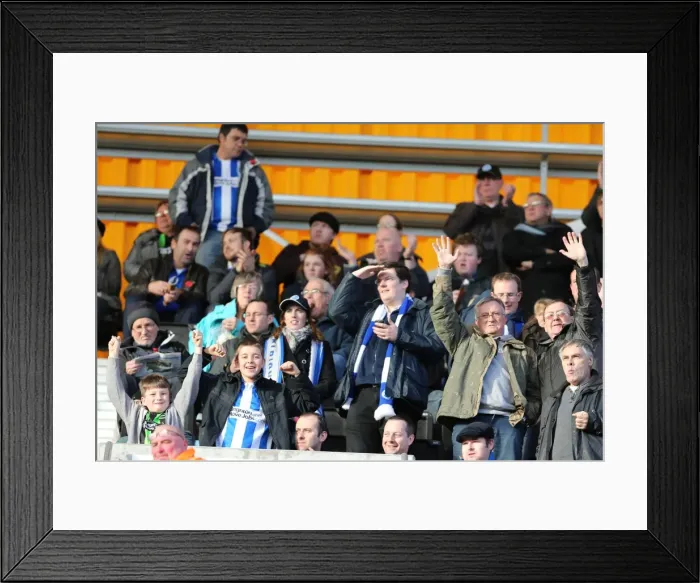 Framed Print : Brighton & Hove Albion vs. Wolves: 2012-13 Away Game Framed Print : Brighton & Hove Albion vs. Wolves: 2012-13 Away Game