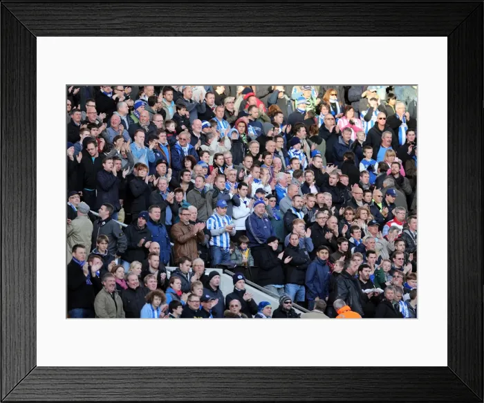 Framed Print : Brighton & Hove Albion vs. Wolves: 2012-13 Away Game