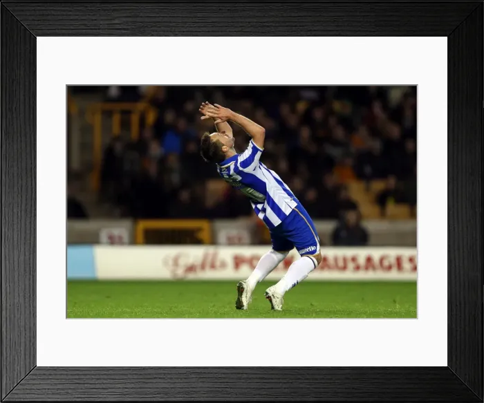 Framed Print : Brighton & Hove Albion vs. Wolves: 2012-13 Away Game Framed Print : Brighton & Hove Albion vs. Wolves: 2012-13 Away Game