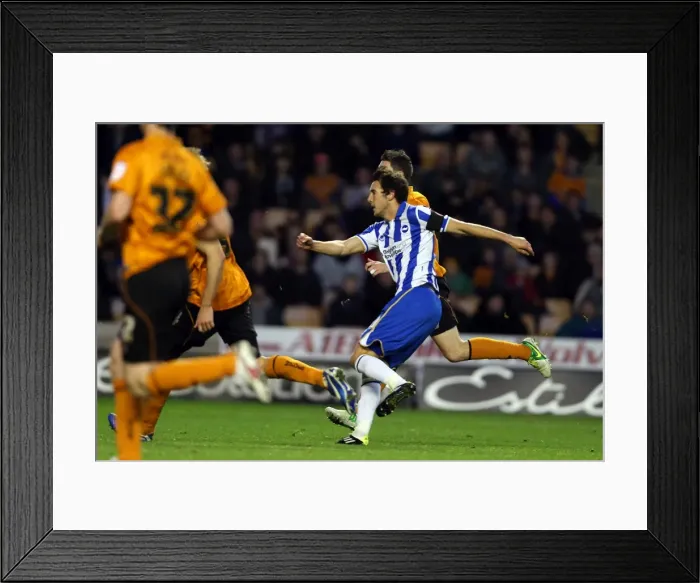 Framed Print : Brighton & Hove Albion vs. Wolves: Away Game - 10-11-2012 Framed Print : Brighton & Hove Albion vs. Wolves: Away Game - 10-11-2012