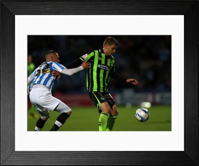 Framed Print : Andrea Orlandi in Action: Brighton & Hove Albion vs. Wolves, Championship Clash at Huddersfield Town (November 17, 2012) Framed Print : Andrea Orlandi in Action: Brighton & Hove Albion vs. Wolves, Championship Clash at Huddersfield Town (November 17, 2012)