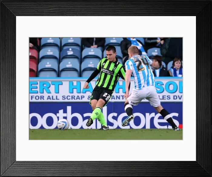Framed Print : Brighton & Hove Albion vs. Huddersfield Town (Away), 17-11-2012 Framed Print : Brighton & Hove Albion vs. Huddersfield Town (Away), 17-11-2012