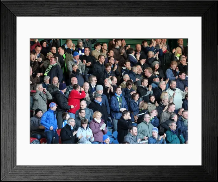 Framed Print : Brighton & Hove Albion vs. Huddersfield Town: Away Game - 17-11-2012 Framed Print : Brighton & Hove Albion vs. Huddersfield Town: Away Game - 17-11-2012