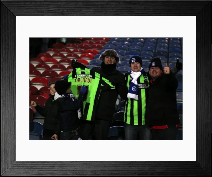 Framed Print : Brighton & Hove Albion at Huddersfield Town (2012-13 Season: Game 11) Framed Print : Brighton & Hove Albion at Huddersfield Town (2012-13 Season: Game 11)