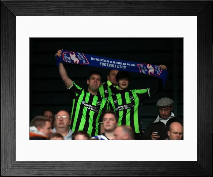 Framed Print : Brighton & Hove Albion vs. Huddersfield Town (Away): 17-11-2012 - Season 2012-13 Framed Print : Brighton & Hove Albion vs. Huddersfield Town (Away): 17-11-2012 - Season 2012-13