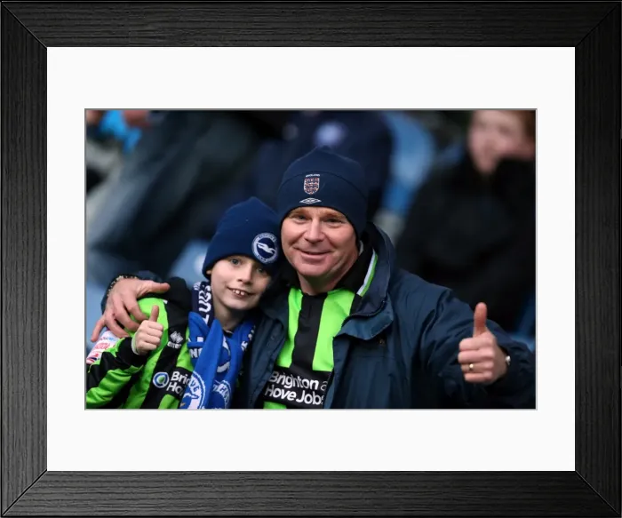 Framed Print : Brighton and Hove Albion Away Games 2012-13: A Sea of Supporters Framed Print : Brighton and Hove Albion Away Games 2012-13: A Sea of Supporters