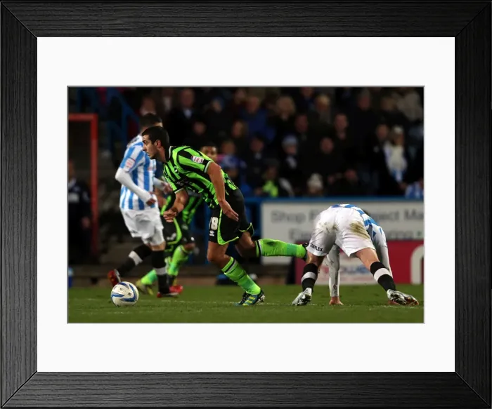 Framed Print : A Thrilling Encounter: Brighton & Hove Albion vs. Huddersfield Town (2012-13 Season - Away Game) Framed Print : A Thrilling Encounter: Brighton & Hove Albion vs. Huddersfield Town (2012-13 Season - Away Game)