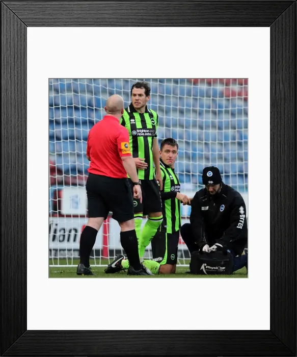 Framed Print : Brighton & Hove Albion at Huddersfield Town (Away Game): 17-11-2012, 2012-13 Season Framed Print : Brighton & Hove Albion at Huddersfield Town (Away Game): 17-11-2012, 2012-13 Season