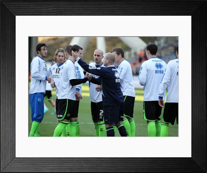 Framed Print : Brighton & Hove Albion at Huddersfield Town (2012-13 Season, Game 11) Framed Print : Brighton & Hove Albion at Huddersfield Town (2012-13 Season, Game 11)