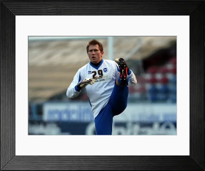 Framed Print : Brighton & Hove Albion vs. Huddersfield Town: 2012-13 Away Game Framed Print : Brighton & Hove Albion vs. Huddersfield Town: 2012-13 Away Game