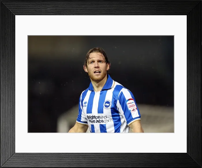 Framed Print : Brighton & Hove Albion's Star Forward: Craig Mackail-Smith Framed Print : Brighton & Hove Albion's Star Forward: Craig Mackail-Smith
