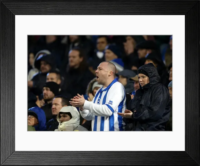 Framed Print : Brighton & Hove Albion: Nostalgic Home Game vs. Bolton Wanderers (2012-13 Season) Framed Print : Brighton & Hove Albion: Nostalgic Home Game vs. Bolton Wanderers (2012-13 Season)