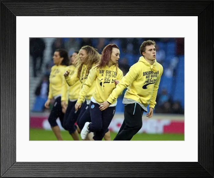 Framed Print : Brighton & Hove Albion vs. Bolton Wanderers (2012-13 Home Game) Framed Print : Brighton & Hove Albion vs. Bolton Wanderers (2012-13 Home Game)