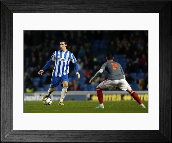 Framed Print : Brighton & Hove Albion vs. Bolton Wanderers (2012-13): A Glimpse into a Home Game Framed Print : Brighton & Hove Albion vs. Bolton Wanderers (2012-13): A Glimpse into a Home Game