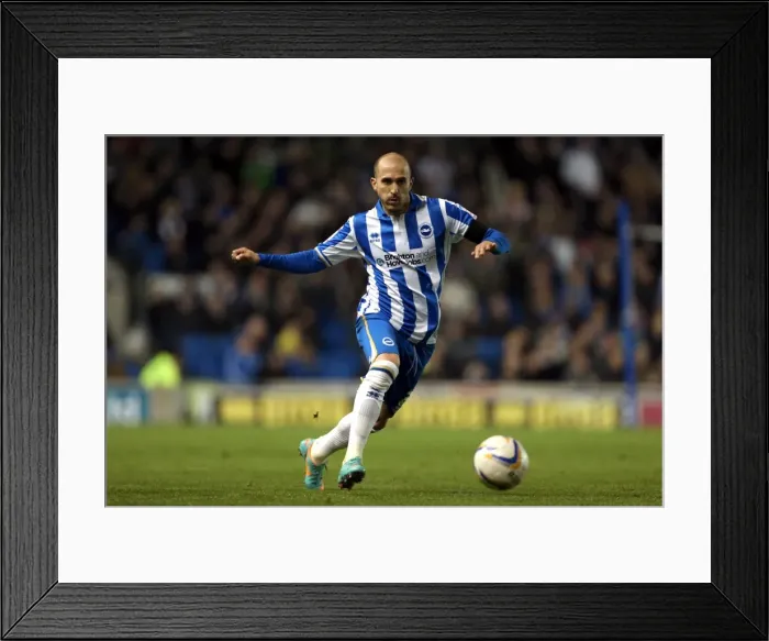 Framed Print : Bruno in Action: Brighton & Hove Albion vs. Bristol City, Npower Championship, Amex Stadium, November 27, 2012 Framed Print : Bruno in Action: Brighton & Hove Albion vs. Bristol City, Npower Championship, Amex Stadium, November 27, 2012