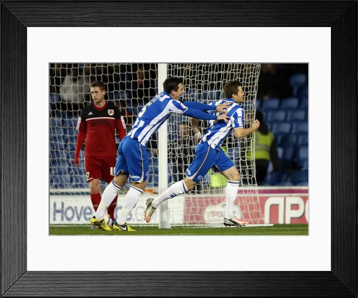 Framed Print : Brighton & Hove Albion's Dean Hammond Celebrates First Goal: 1-0 vs. Bristol City, November 27, 2012 Framed Print : Brighton & Hove Albion's Dean Hammond Celebrates First Goal: 1-0 vs. Bristol City, November 27, 2012