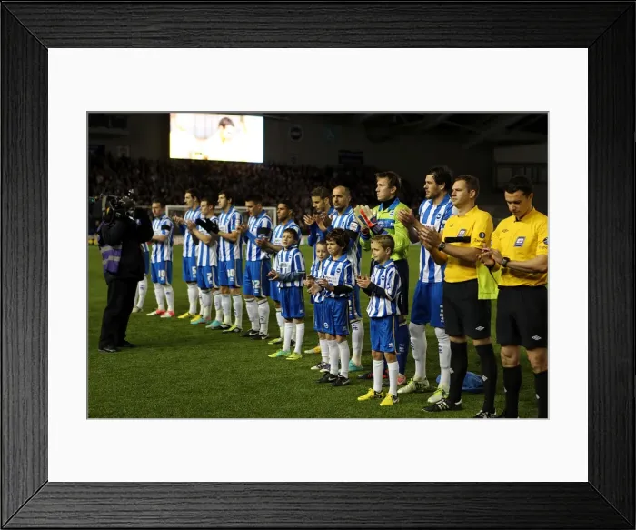Framed Print : Brighton & Hove Albion: Nostalgic Revisit - 2012-13 Home Game vs. Bristol City Framed Print : Brighton & Hove Albion: Nostalgic Revisit - 2012-13 Home Game vs. Bristol City