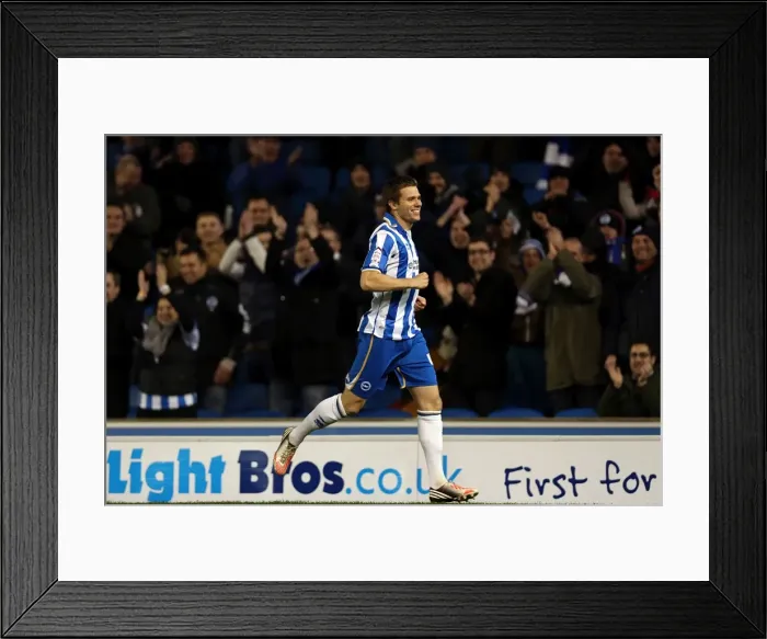 Framed Print : Brighton & Hove Albion: A Nostalgic Look Back at the 2012-13 Home Game Against Bristol City Framed Print : Brighton & Hove Albion: A Nostalgic Look Back at the 2012-13 Home Game Against Bristol City