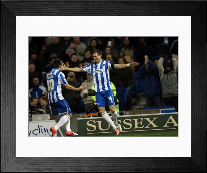 Framed Print : Brighton & Hove Albion: Nostalgic Home Game against Bristol City (Nov. 2012) Framed Print : Brighton & Hove Albion: Nostalgic Home Game against Bristol City (Nov. 2012)