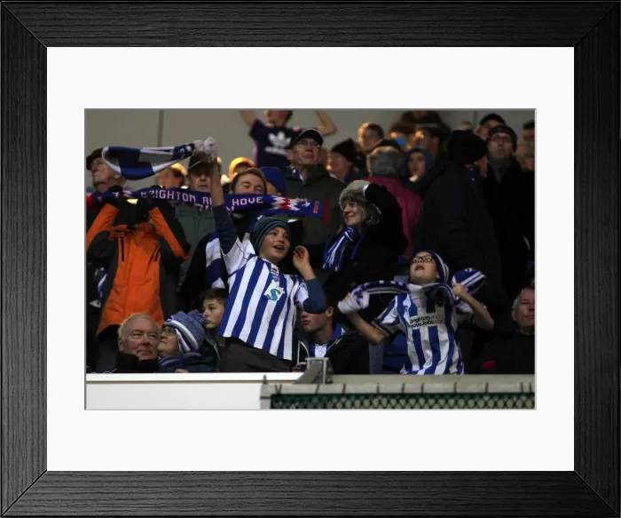 Framed Print : Brighton & Hove Albion: Nostalgic Home Game vs. Bristol City - 2012-13 Season Framed Print : Brighton & Hove Albion: Nostalgic Home Game vs. Bristol City - 2012-13 Season