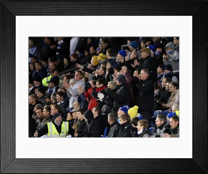 Framed Print : Brighton & Hove Albion: Nostalgic Home Game vs. Bristol City (2012-13 Season) Framed Print : Brighton & Hove Albion: Nostalgic Home Game vs. Bristol City (2012-13 Season)