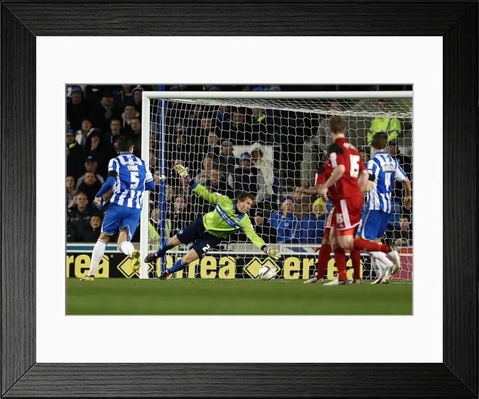 Framed Print : Brighton & Hove Albion: Nostalgic Review of the 2012-13 Home Game Against Bristol City Framed Print : Brighton & Hove Albion: Nostalgic Review of the 2012-13 Home Game Against Bristol City