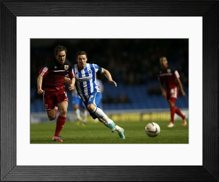 Framed Print : Nostalgic Look Back: Brighton & Hove Albion vs. Bristol City (2012-13 Home Game) Framed Print : Nostalgic Look Back: Brighton & Hove Albion vs. Bristol City (2012-13 Home Game)