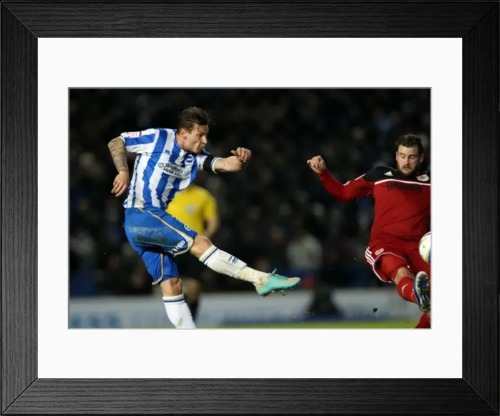 Framed Print : Brighton & Hove Albion vs. Bristol City (Nov. 2012) - 2012-13 Home Season Framed Print : Brighton & Hove Albion vs. Bristol City (Nov. 2012) - 2012-13 Home Season
