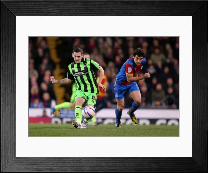 Framed Print : Brighton & Hove Albion vs. Crystal Palace: 01-12-2012 - Away Game, Season 2012-13 Framed Print : Brighton & Hove Albion vs. Crystal Palace: 01-12-2012 - Away Game, Season 2012-13