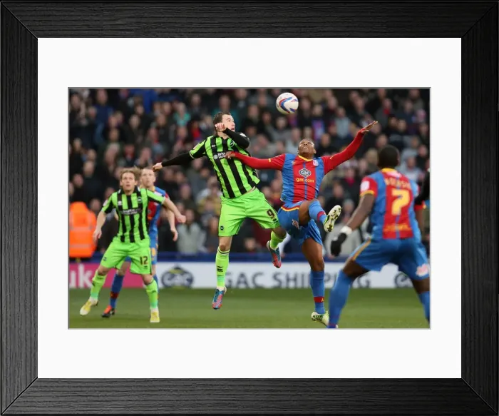Framed Print : Brighton & Hove Albion vs. Crystal Palace: 2012-13 Away Game Framed Print : Brighton & Hove Albion vs. Crystal Palace: 2012-13 Away Game