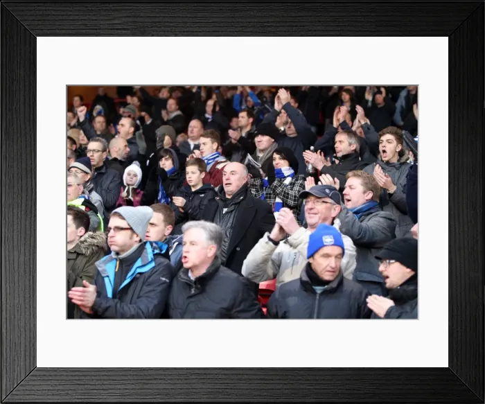 Framed Print : Brighton & Hove Albion vs. Crystal Palace: 2012-13 Away Game Framed Print : Brighton & Hove Albion vs. Crystal Palace: 2012-13 Away Game