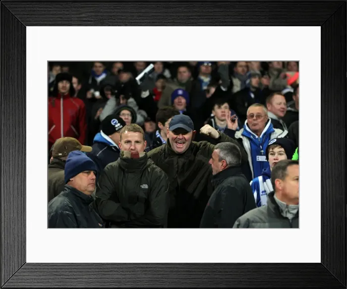Framed Print : Brighton & Hove Albion vs. Crystal Palace: 2012-13 Away Game Framed Print : Brighton & Hove Albion vs. Crystal Palace: 2012-13 Away Game