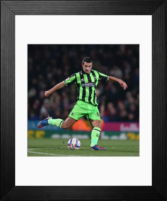 Framed Print : Brighton & Hove Albion at Crystal Palace: 2012-13 Away Game Framed Print : Brighton & Hove Albion at Crystal Palace: 2012-13 Away Game