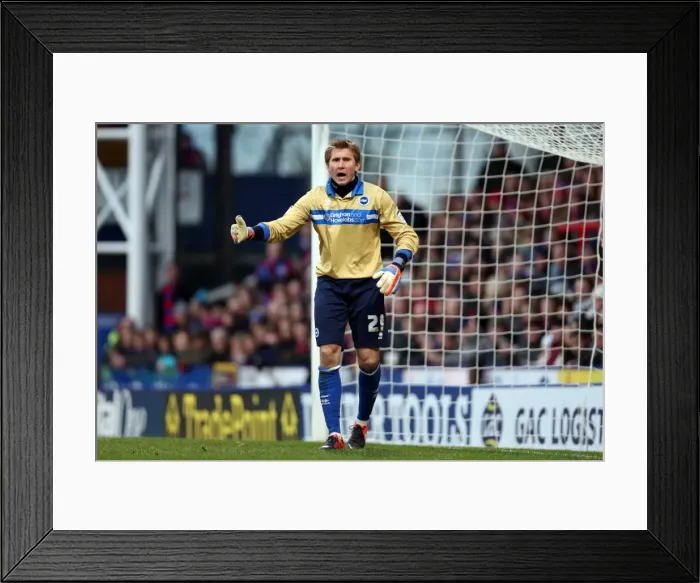 Framed Print : Brighton & Hove Albion at Crystal Palace: 2012-13 Season Away Game Framed Print : Brighton & Hove Albion at Crystal Palace: 2012-13 Season Away Game