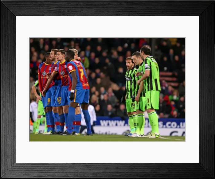 Framed Print : Brighton & Hove Albion vs. Crystal Palace: 2012-13 Away Game Highlights Framed Print : Brighton & Hove Albion vs. Crystal Palace: 2012-13 Away Game Highlights
