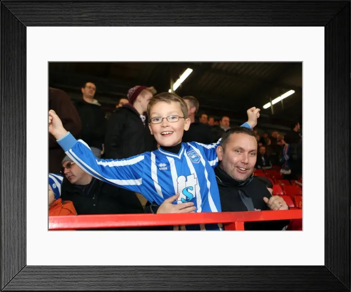 Framed Print : Sea of Seagulls: Brighton and Hove Albion Away Days 2012-13 - Crowd Shots Framed Print : Sea of Seagulls: Brighton and Hove Albion Away Days 2012-13 - Crowd Shots