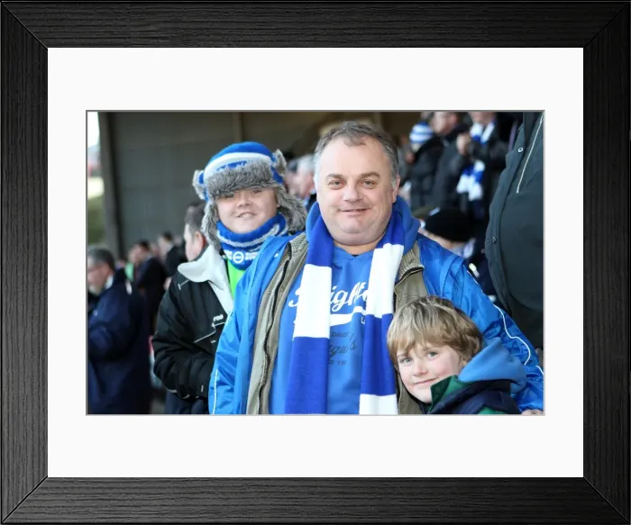 Framed Print : Sea of Seagulls: Brighton and Hove Albion Away Days 2012-13 Framed Print : Sea of Seagulls: Brighton and Hove Albion Away Days 2012-13