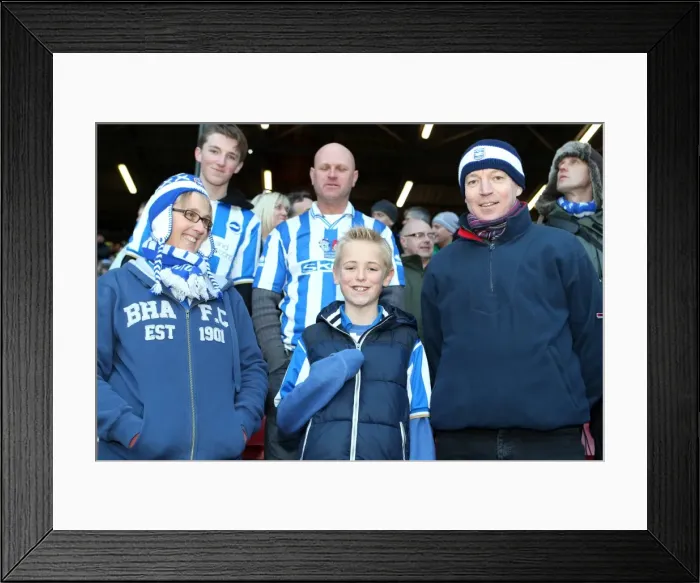 Framed Print : Brighton & Hove Albion FC: A Sea of Supporters - Away Games 2012-13 Framed Print : Brighton & Hove Albion FC: A Sea of Supporters - Away Games 2012-13