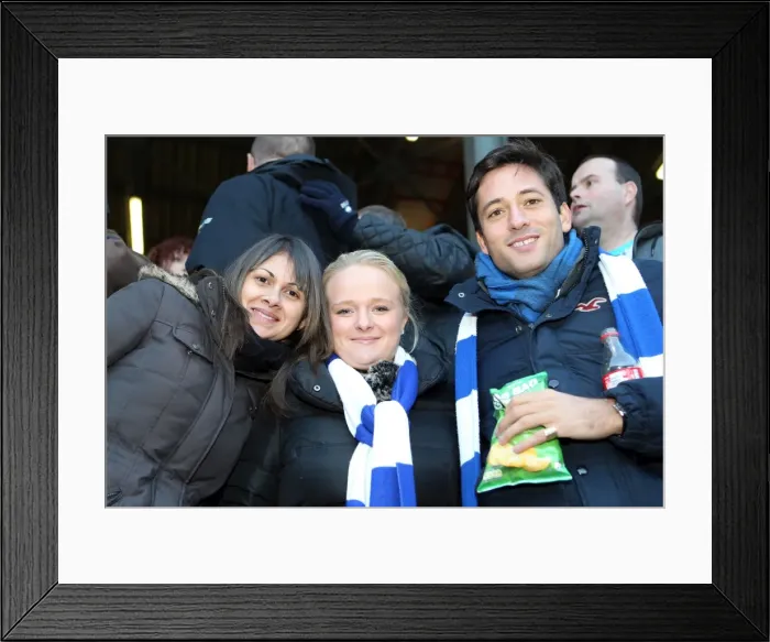 Framed Print : Sea of Supporters: Brighton & Hove Albion Away Games 2012-13 Framed Print : Sea of Supporters: Brighton & Hove Albion Away Games 2012-13