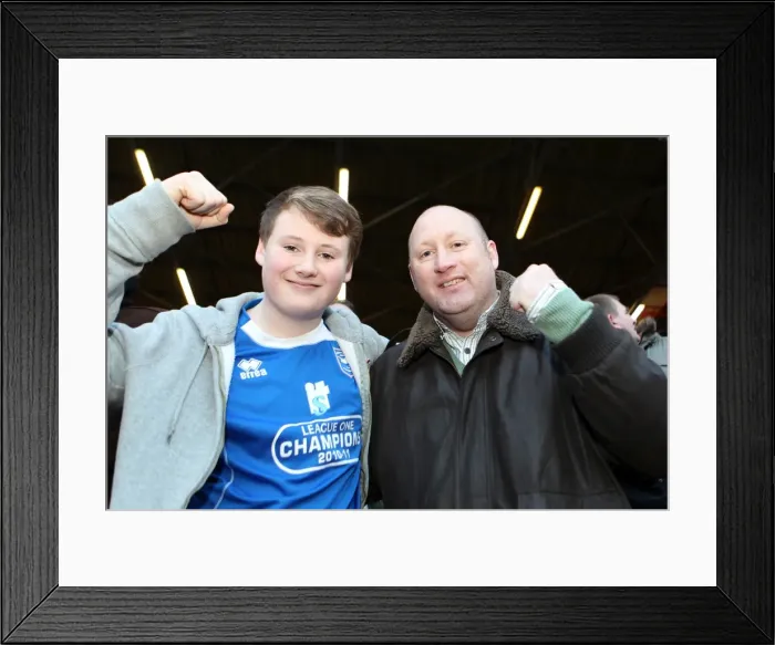 Framed Print : Electric Atmosphere: Brighton and Hove Albion Away Days 2012-13 Framed Print : Electric Atmosphere: Brighton and Hove Albion Away Days 2012-13