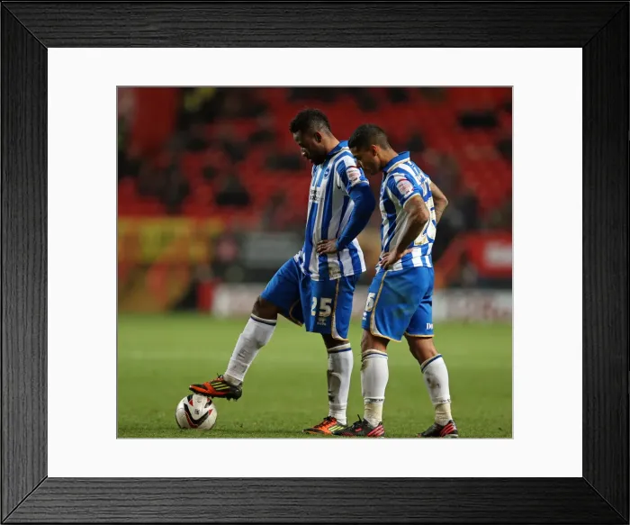 Framed Print : Brighton & Hove Albion: Away Game vs Charlton Athletic (2012-13 Season) Framed Print : Brighton & Hove Albion: Away Game vs Charlton Athletic (2012-13 Season)