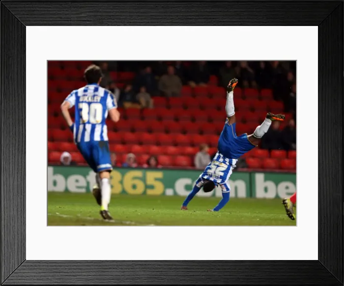 Framed Print : LuaLua Scores: Charlton Athletic vs. Brighton & Hove Albion, 2-2 Draw (December 8, 2012) Framed Print : LuaLua Scores: Charlton Athletic vs. Brighton & Hove Albion, 2-2 Draw (December 8, 2012)