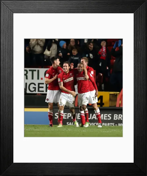 Framed Print : Bradley Pritchard Scores the Game-Changing Goal: Charlton Athletic Leads 2-1 Over Brighton & Hove Albion (December 8, 2012) Framed Print : Bradley Pritchard Scores the Game-Changing Goal: Charlton Athletic Leads 2-1 Over Brighton & Hove Albion (December 8, 2012)
