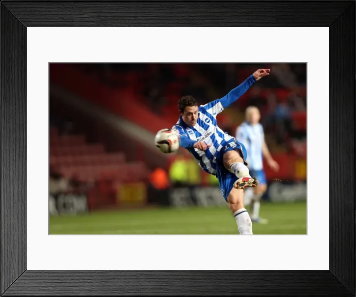 Framed Print : Wayne Bridge Scores Spectacular Volley: Charlton Athletic vs. Brighton & Hove Albion, December 8, 2012 Framed Print : Wayne Bridge Scores Spectacular Volley: Charlton Athletic vs. Brighton & Hove Albion, December 8, 2012